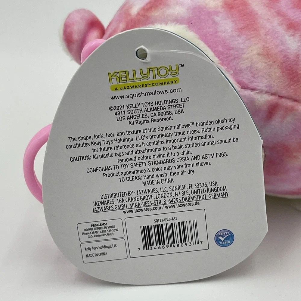 Squishmallows Clip-On Sabine The Fox NWT Squishmallows #023‎